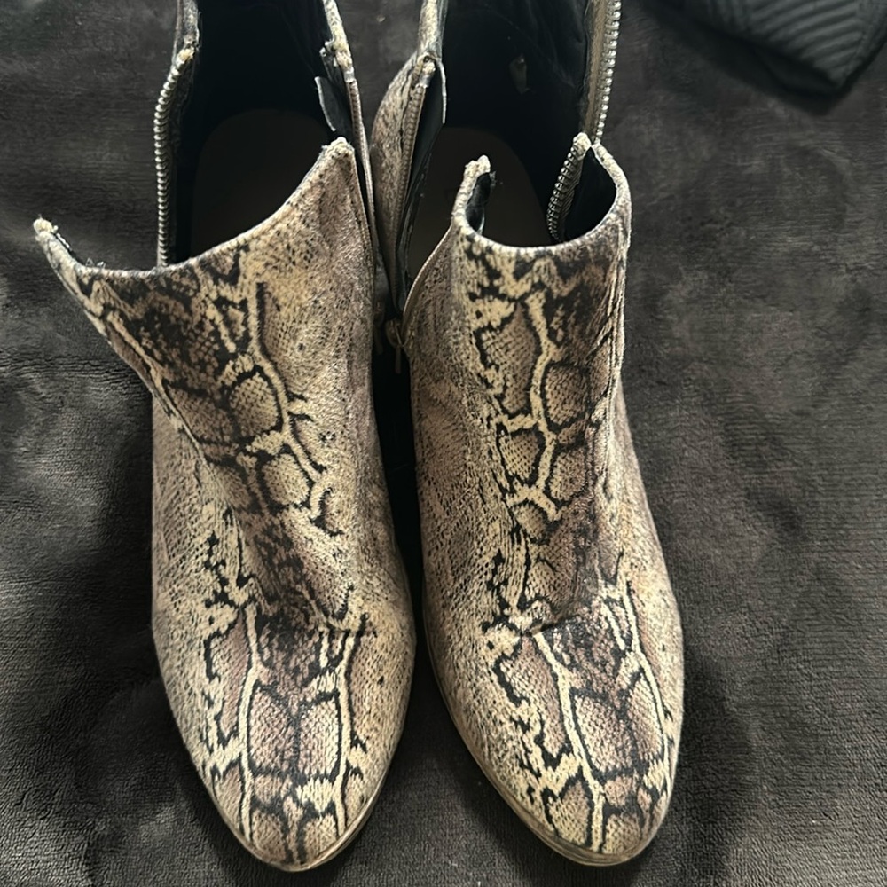 Boutique heeled booties